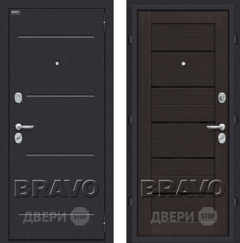 Дверь Bravo Оптим Техно Eterno в Яхроме