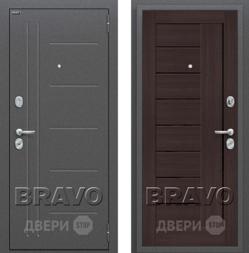 Дверь Bravo Оптим Проф Венге в Яхроме