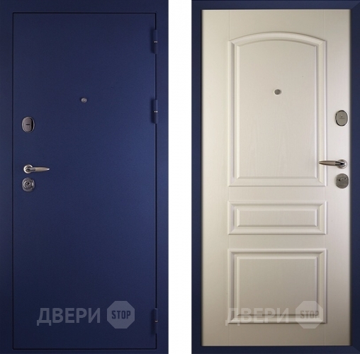 Входная металлическая Дверь Сударь 3 Синий Бархат в Яхроме