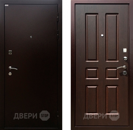 Входная металлическая Дверь Ратибор Комфорт Орех премиум в Яхроме