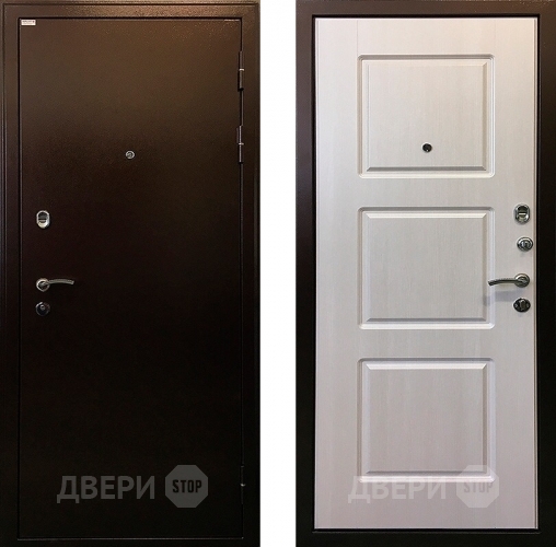 Входная металлическая Дверь Ратибор Трио Лиственница Беж в Яхроме