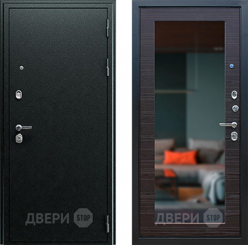 Дверь АСД Next-1 с зеркалом Венге поперечный в Яхроме