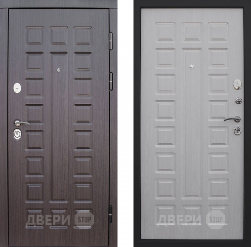 Входная металлическая Дверь Снедо S01 2К Белая Лиственница  в Яхроме