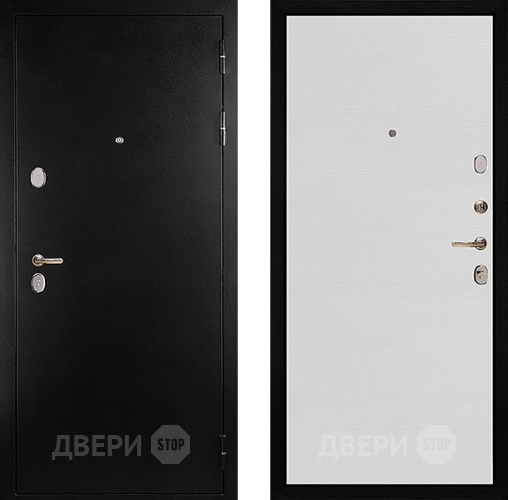 Входная металлическая Дверь Сударь С-505 Титан Белёный дуб  в Яхроме
