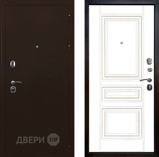 Входная металлическая Дверь Ратибор Рим 3К Белый матовый в Яхроме