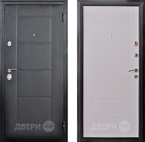 Входная металлическая Дверь Форпост Квадро 2 Беленый дуб в Яхроме