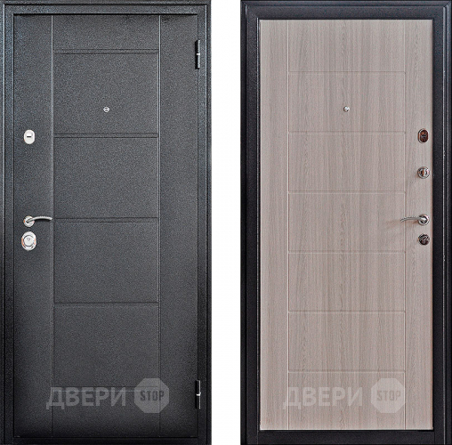 Входная металлическая Дверь Форпост Квадро 2 Лиственница серая в Яхроме