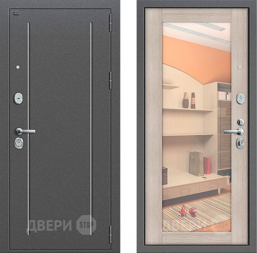 Входная металлическая Дверь Groff Т2-220 Cappuccino Veralinga в Яхроме