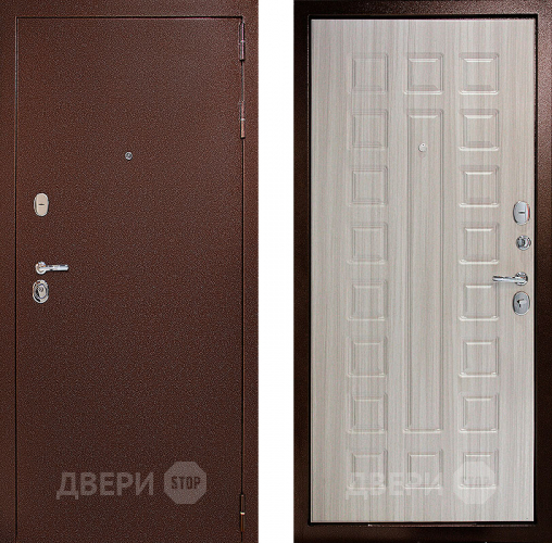 Входная металлическая Дверь Дверной Континент Рубикон - 1 Сандал Белый в Яхроме