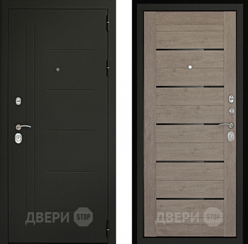 Входная металлическая Дверь (Дверной Континент) Сити - С3К Лиственница серая в Яхроме