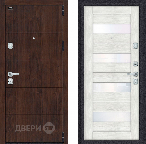 Входная металлическая Дверь Bravo Porta M-3 4/П23 Bianco Veralinga в Яхроме