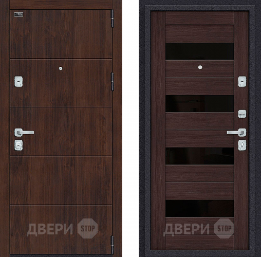 Входная металлическая Дверь Bravo Porta M-3 4/П23 Wenge Veralinga в Яхроме