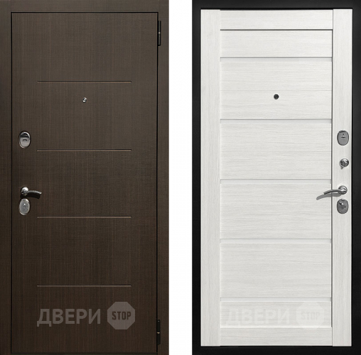 Входная металлическая Дверь Престиж Люкс Арабика/Беленый дуб в Яхроме