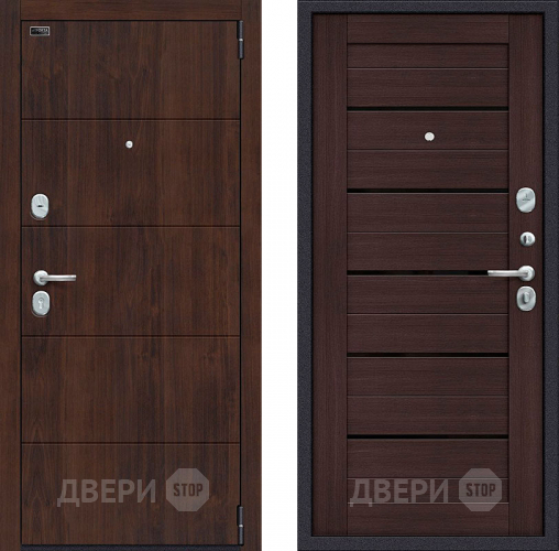 Входная металлическая Дверь Bravo Porta S-3 4/П22 Венге в Яхроме