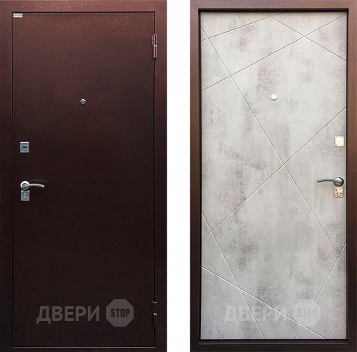 Входная металлическая Дверь Ратибор Рубеж Бетон светлый в Яхроме