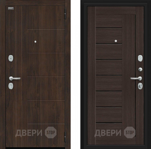 Входная металлическая Дверь Bravo Морден Kale Almon/Wenge Veralinga в Яхроме