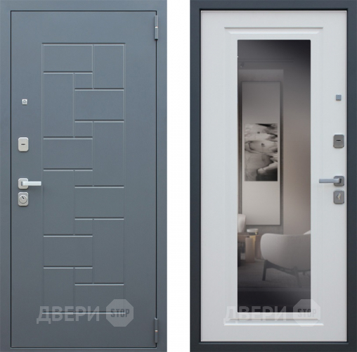 Дверь АСД Арсенал с зеркалом в Яхроме