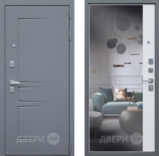 Дверь АСД Челси с зеркалом в Яхроме
