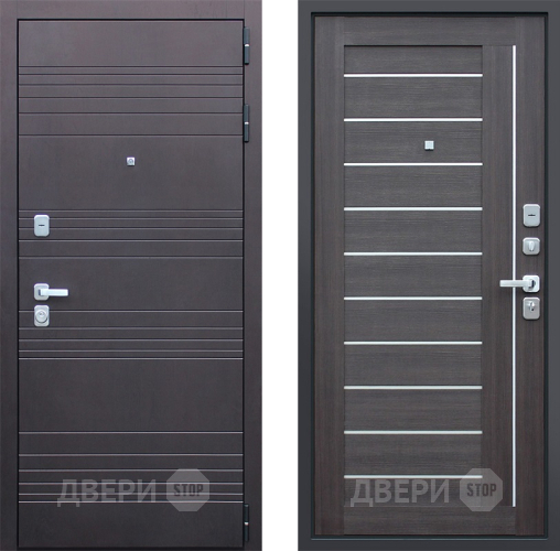 Дверь АСД Дуэт Орех рифленый в Яхроме