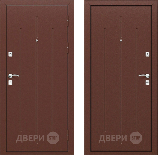 Входная металлическая Дверь Bravo Стройгост 7-2 Металл в Яхроме