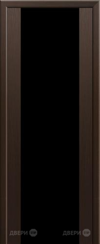 Межкомнатная дверь ProfilDoors 8X венге мелинга (черный триплекс) в Яхроме