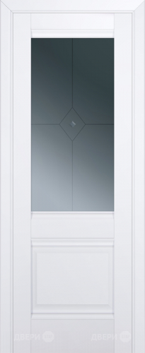 Межкомнатная дверь ProfilDoors 2U аляска (графит) в Яхроме
