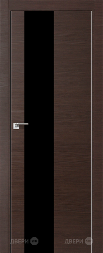 Межкомнатная дверь ProfilDoors 5Z венге кроскут (черный лак) в Яхроме