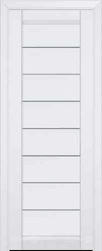 Межкомнатная дверь ProfilDoors 71U аляска (графит) в Яхроме