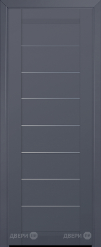 Межкомнатная дверь ProfilDoors 71U антрацит (графит) в Яхроме