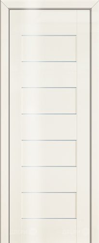 Межкомнатная дверь ProfilDoors 45L магнолия люкс (графит) в Яхроме