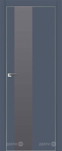Межкомнатная дверь ProfilDoors 5E Антрацит (серебряный лак) в Яхроме