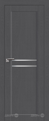 Межкомнатная дверь ProfilDoors 2-75 XN Грувд (графит) в Яхроме