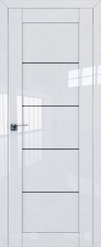 Межкомнатная дверь ProfilDoors 2-11L белый люкс (графит) в Яхроме