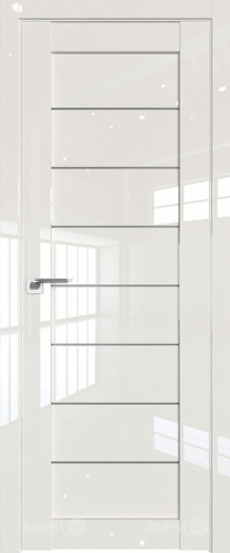 Межкомнатная дверь ProfilDoors 71L Магнолия люкс (графит) в Яхроме