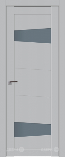 Межкомнатная дверь ProfilDoors 2-84U Манхэттен (графит) в Яхроме