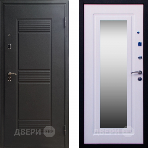 Дверь СТОП ЗЕРКАЛО Ясень Белый в Яхроме