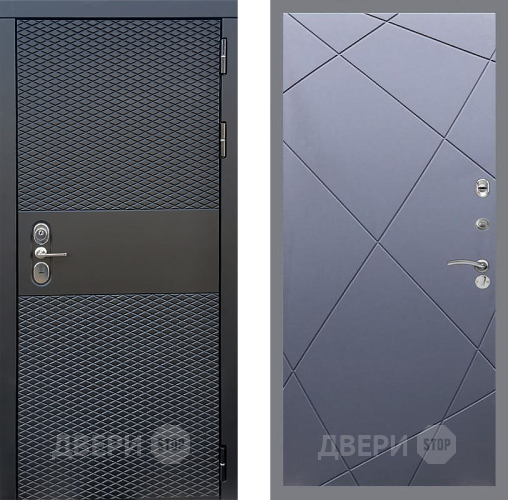 Входная металлическая Дверь Стоп БЛЭК CISA ФЛ-291 Силк титан в Яхроме