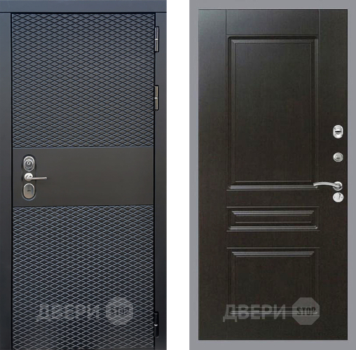 Дверь Стоп БЛЭК CISA ФЛ-243 Венге в Яхроме