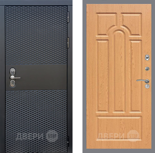Входная металлическая Дверь Стоп БЛЭК CISA ФЛ-58 Дуб в Яхроме