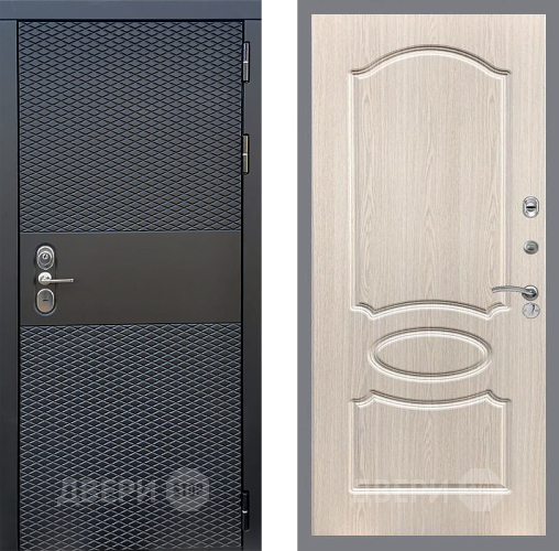 Дверь Стоп БЛЭК CISA ФЛ-128 Беленый дуб в Яхроме