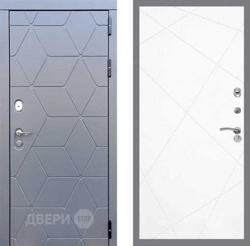 Дверь Стоп КОСМО ФЛ-291 Силк Сноу в Яхроме