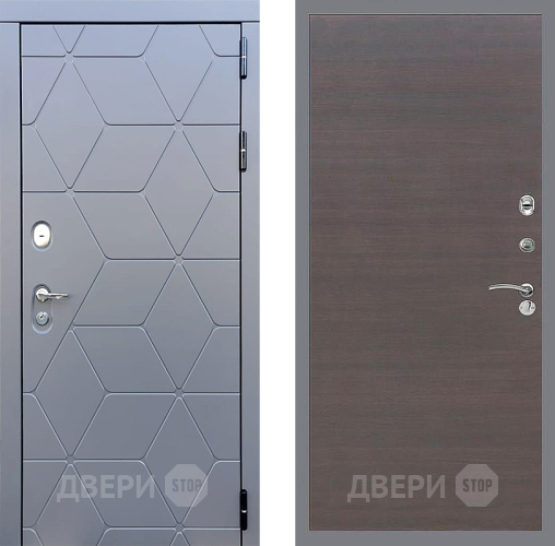 Дверь Стоп КОСМО Гладкая венге поперечный в Яхроме