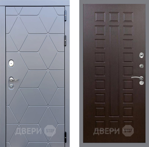 Входная металлическая Дверь Стоп КОСМО ФЛ-183 Венге в Яхроме