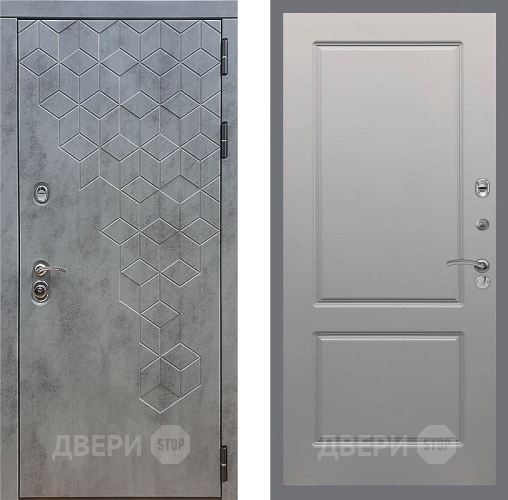 Дверь Стоп БЕТОН ФЛ-117 Грей софт в Яхроме
