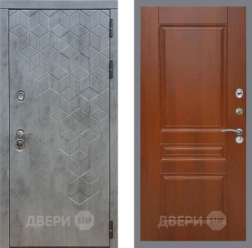 Дверь Стоп БЕТОН ФЛ-243 Итальянский орех в Яхроме