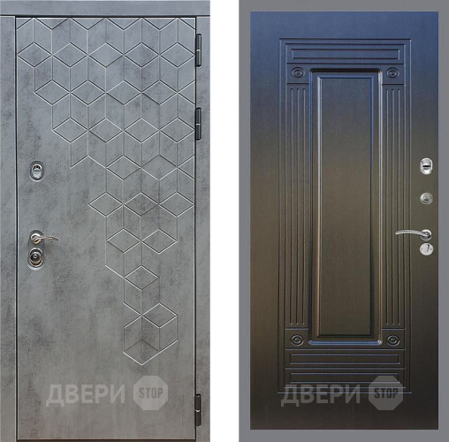 Дверь Стоп БЕТОН ФЛ-4 Венге в Яхроме