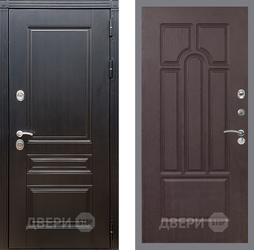 Дверь Стоп МЕГАПОЛИС ФЛ-58 Венге в Яхроме