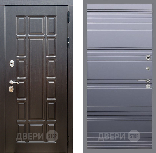 Входная металлическая Дверь Стоп НЬЮ ЙОРК Лайн Силк титан в Яхроме
