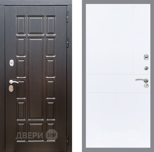 Дверь Стоп НЬЮ ЙОРК ФЛ-290 Силк Сноу в Яхроме