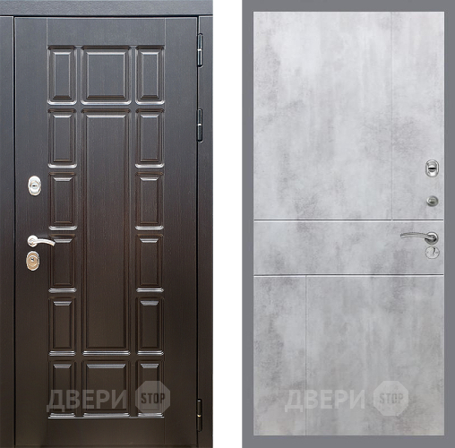 Дверь Стоп НЬЮ ЙОРК ФЛ-290 Бетон светлый в Яхроме